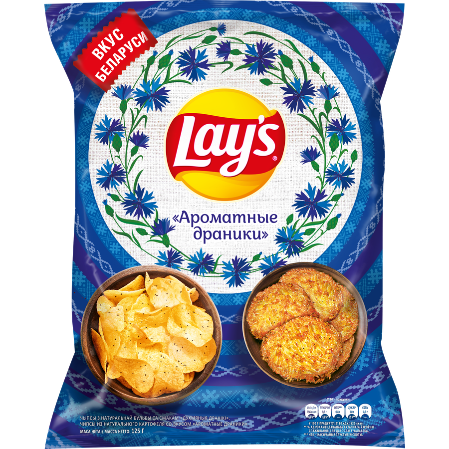 

Чипсы картофельные Lay's Драники 125 г