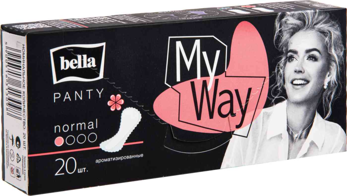 

Прокладки ежедневные Bella Panty My way Aroma 20 шт.