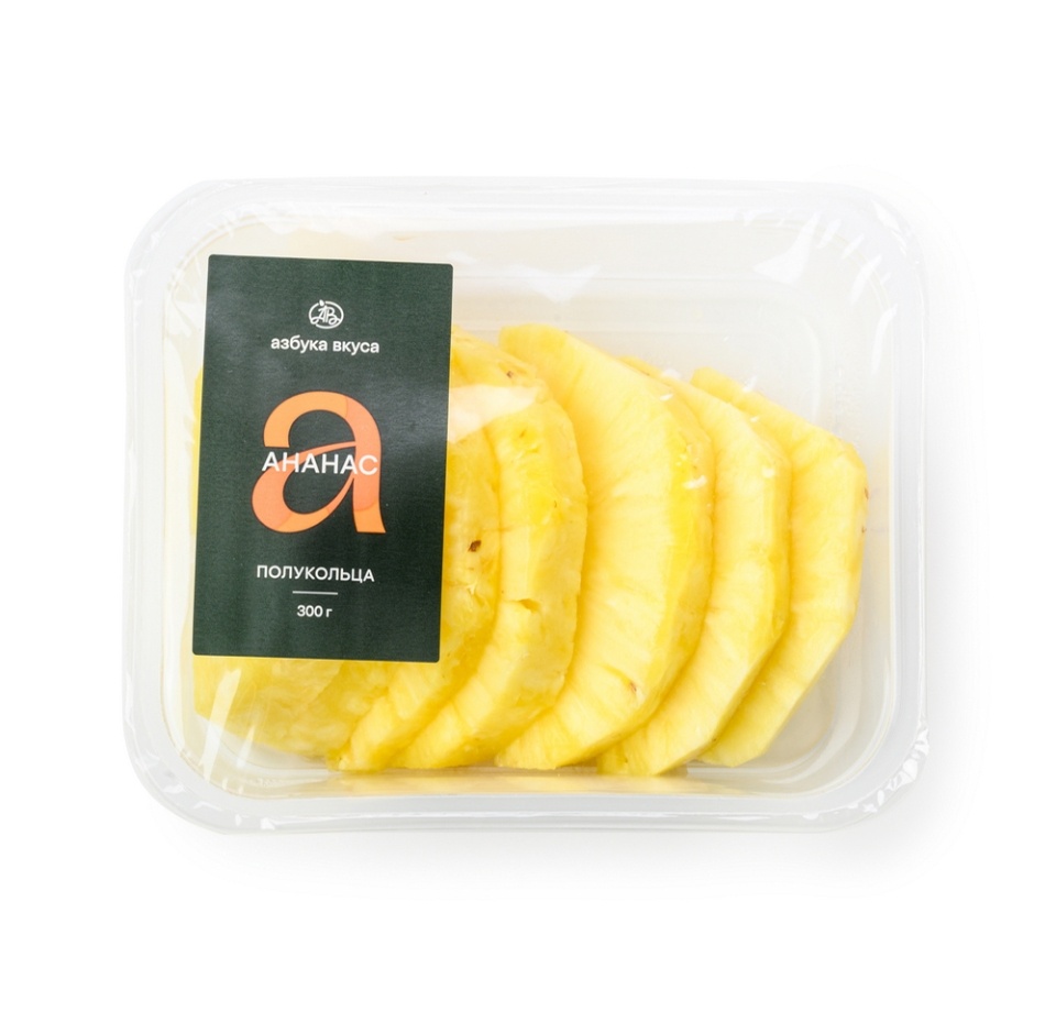 

Ананас резанный полукольцами Уже Готово 300 г