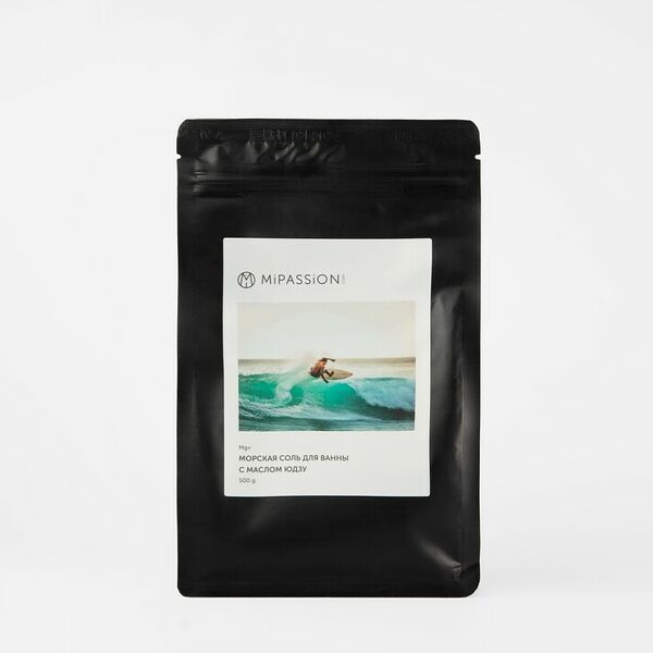 Соль для ванны Mipassion морская с маслом юдзу 500 г