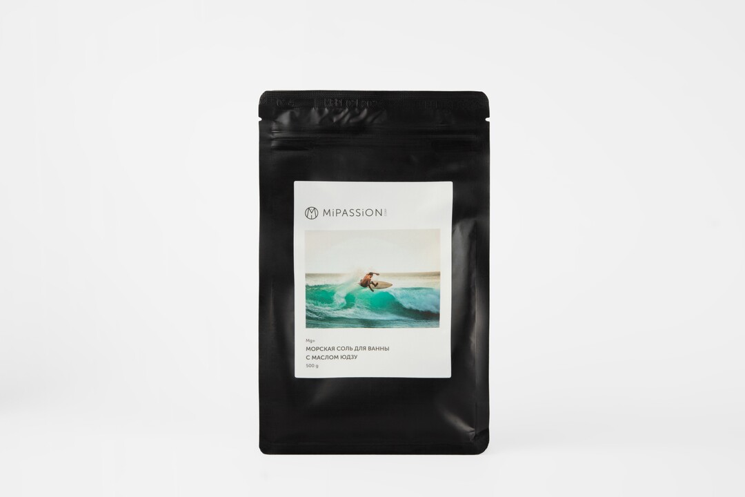 

Соль для ванны Mipassion морская с маслом юдзу 500 г