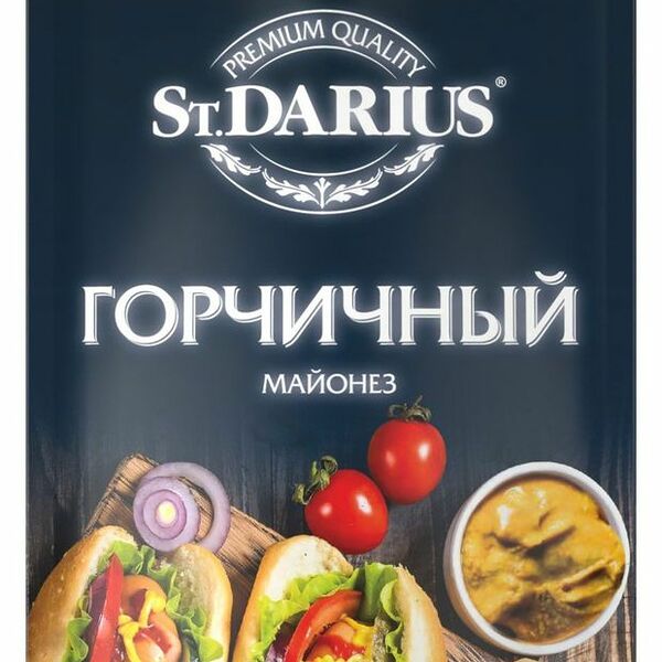 Соус майонезный St.Darius Горчичный 50% 210г