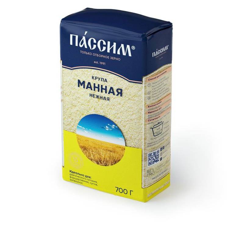 

Крупа манная Пассим Нежная 700 г