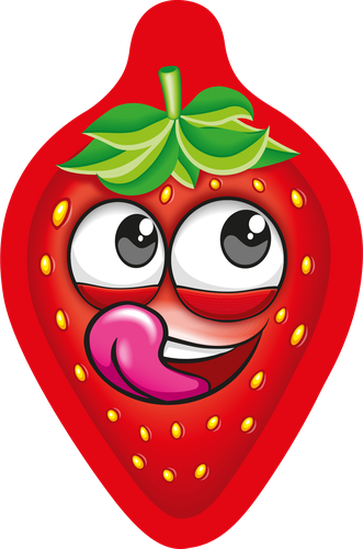 

Жевательный мармелад Канди Клаб Клубничка с кислой начинкой 1 шт. 12 г