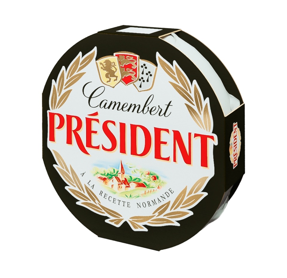 

Сыр President Камамбер с белой плесенью 45% 125 г