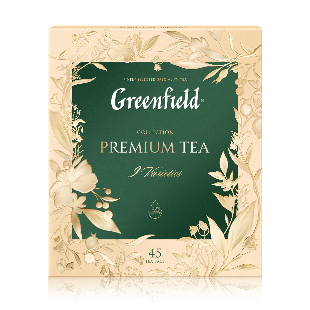 

Чай Greenfield премиальная коллекция ассорти пакетированный 79 г