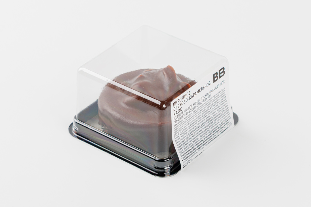 

Пирожное ВкусВилл орехово-карамельное 90 г