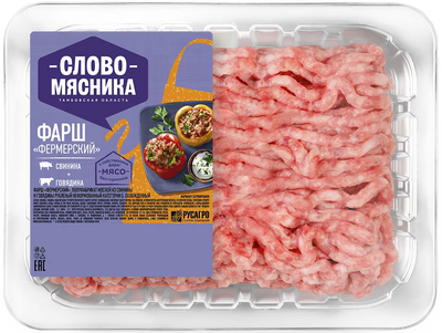 Фарш Слово мясника Фермерский 370 г