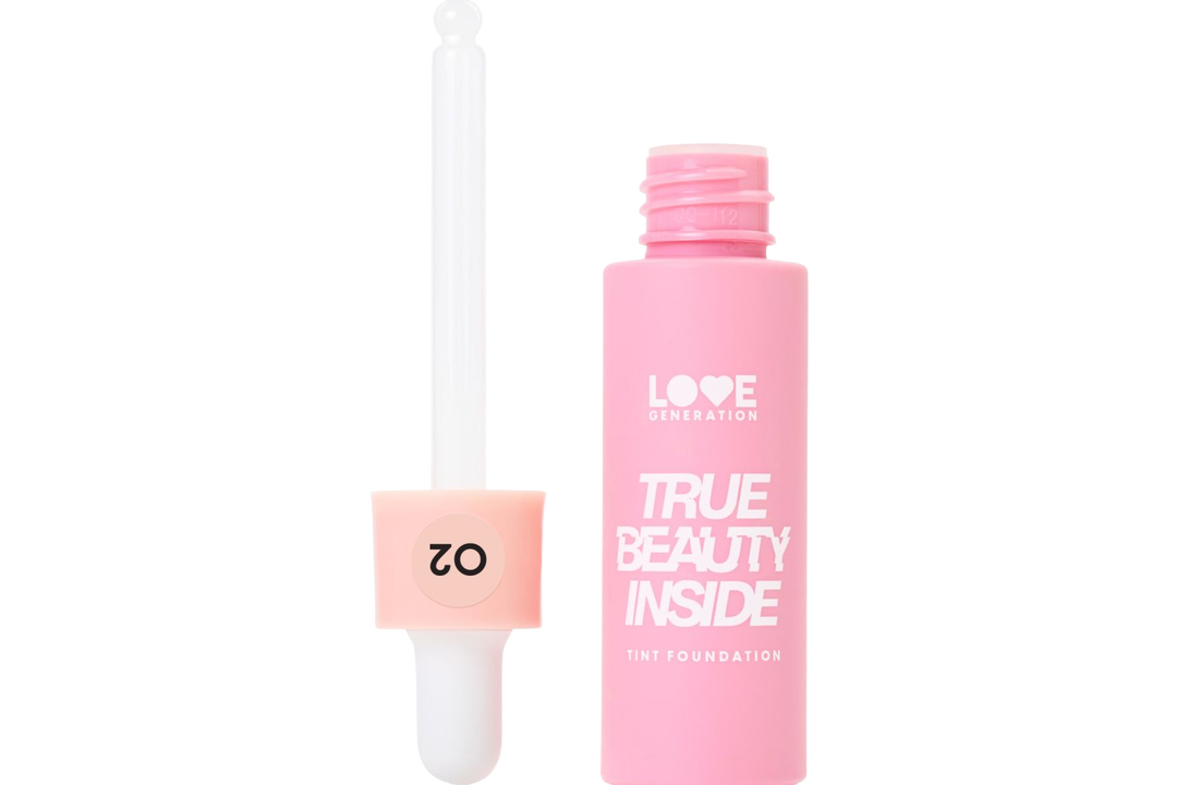 

Тональный крем-тинт стойкий пудровый финиш Love Generation True Beauty Inside т.02 Cветлый бежевый 27 мл