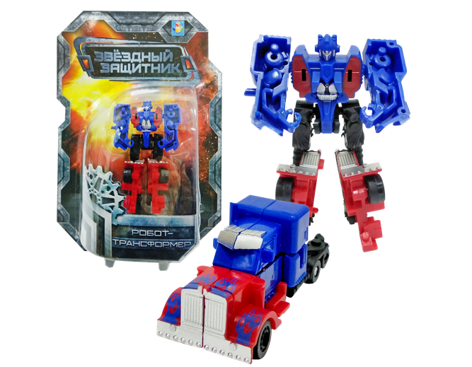 

Игрушка 1Toy Звездный защитник траснформер 9х10х7 см 1 шт в ассортименте