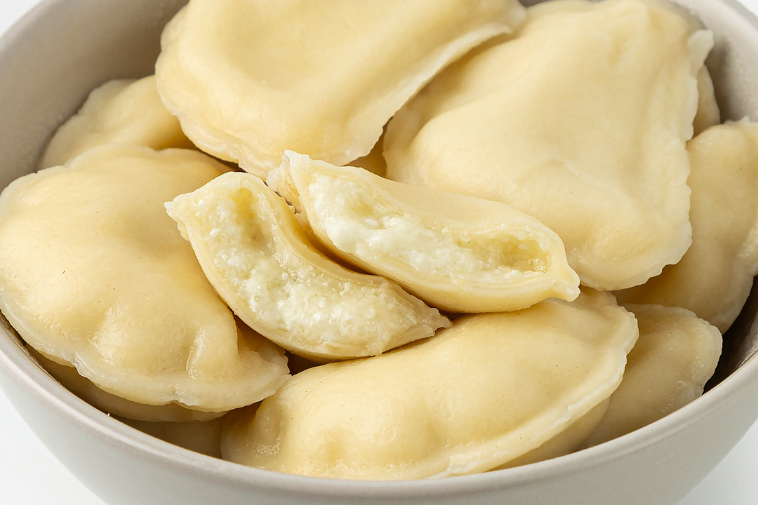 

Вареники с творогом, грушей и горгонзолой 500 г