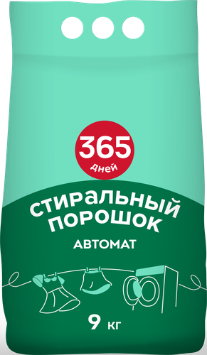 

Стиральный порошок 365 ДНЕЙ универсальный автомат