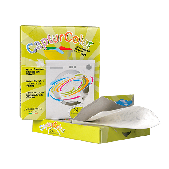 

Листы для стирки Captur Color Tintolav Ловушка цвета профессиональные 24 шт.