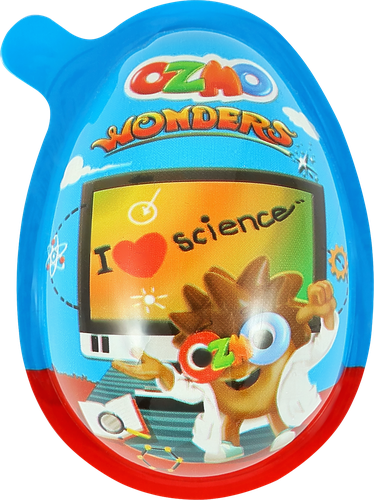 

Яйцо шоколадное Solen Ozmo Wonders c шоколадно-ореховой начинкой с игрушкой 20 г