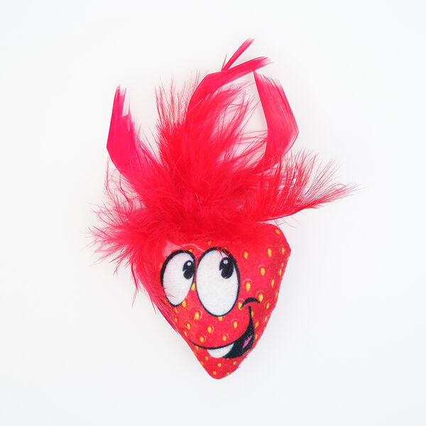 Игрушка для кошек Pet Hobby Клубничка 10х6.5х3 см