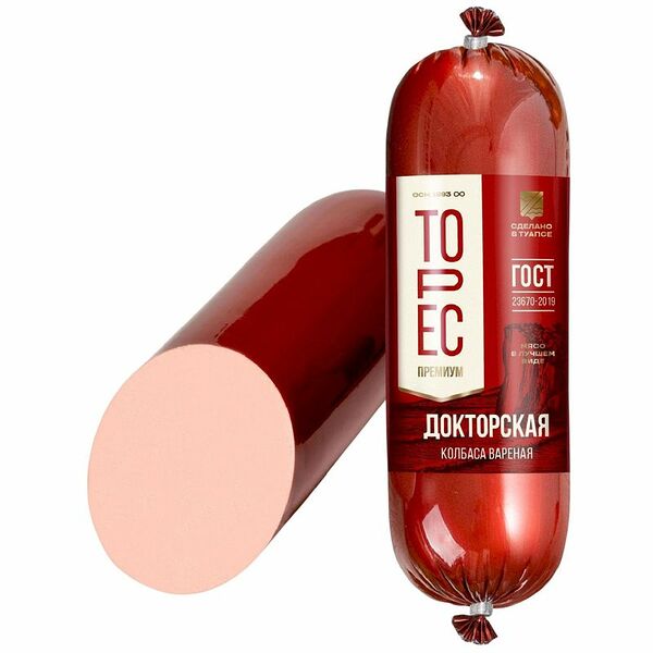 Колбаса вареная Торес Докторская 450 г