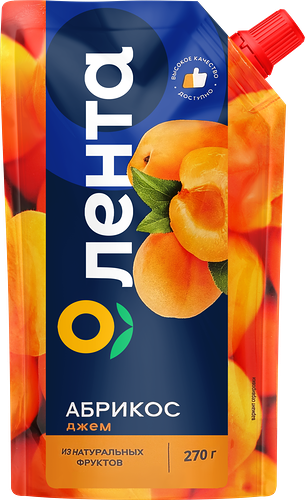 Джем Лента Абрикос 270 г
