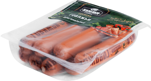 

Сосиски Козелки Говяжьи Оригинальные, весовые