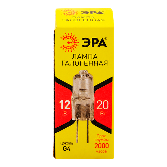 

Лампа галогенная Эра 20W-12V