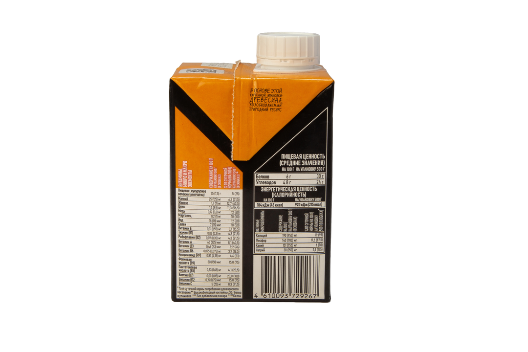 

Молочный коктейль Let's go Карамель обезжиренный 500 г