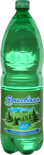 

Вода минеральная Борисовская газированная лечебно-столовая 1.5 л