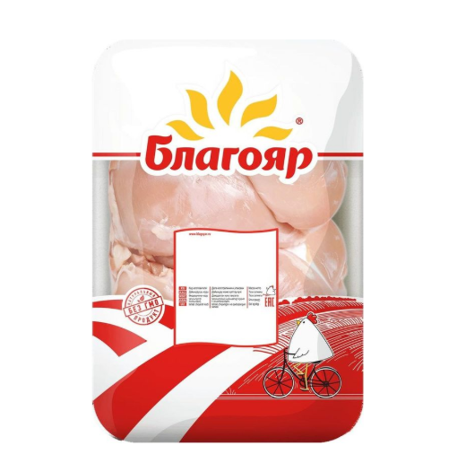 

Филе бедра Благоряр куриное без кожи вес