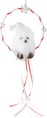 

Украшение елочное Homeclub Совушка на качелях 40 см 1 шт. цвет в ассортименте