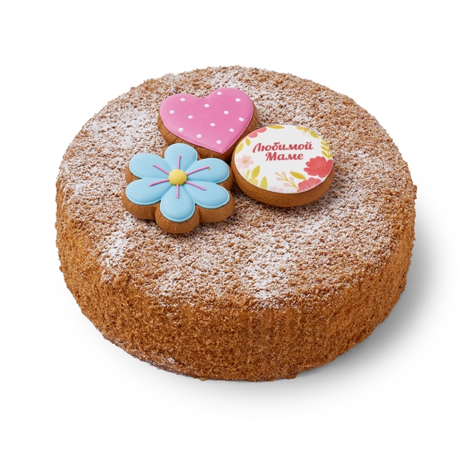 

Торт Азбука Вкуса медовик Праздничный 930 г