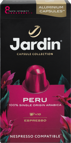 

Кофе молотый Jardin Перу в капсулах 10 капсул