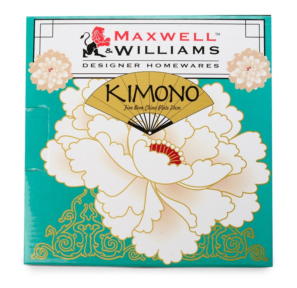 

Тарелка Maxwell&Williams Кимоно в подарочной упаковке, бирюза 20 см