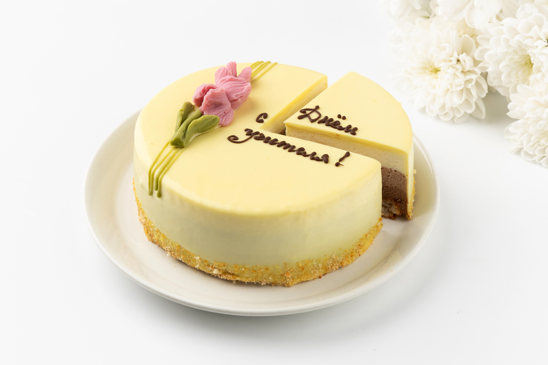 

Торт ВкусВилл муссовый Дорогому учителю шоколадный микс сырный 525 г