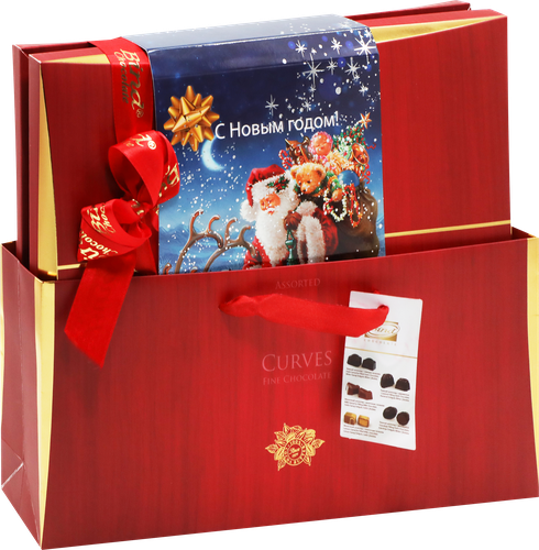 

Набор шоколадных конфет Bind Chocolate Эксклюзив красный 320 г