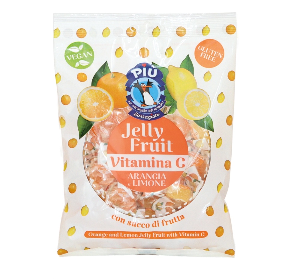 

Мармелад Piu с витамином С со вкусом апельсина и лимона 130 г