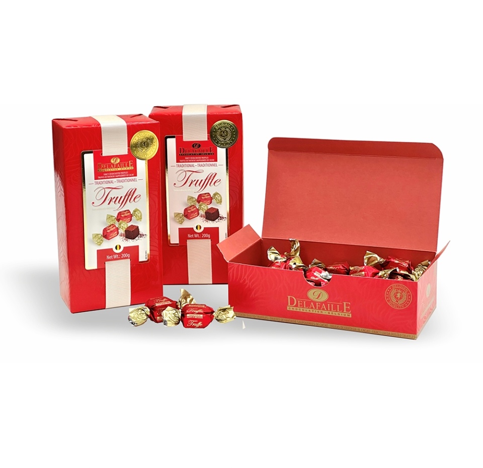 

Конфеты трюфели Delafaille Традиционные 1 шт. 200 г