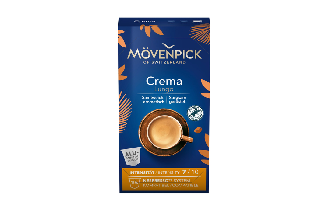 

Кофе в капсулах Movenpick Crema Lungo 10 штук