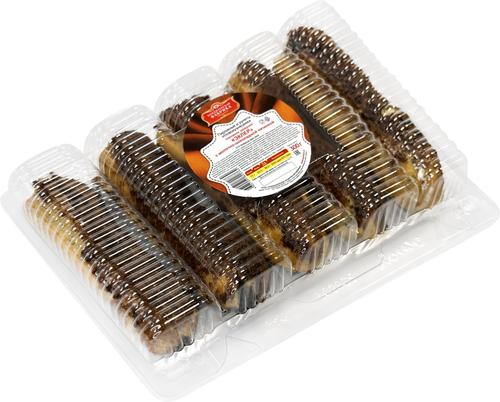 

Пирожное Новокузнецкая КФ Эклер с молочно-шоколадной начинкой 300 г