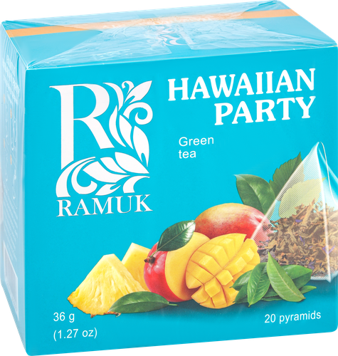 

Чай зеленый Ramuk Гавайская вечеринка 36 г