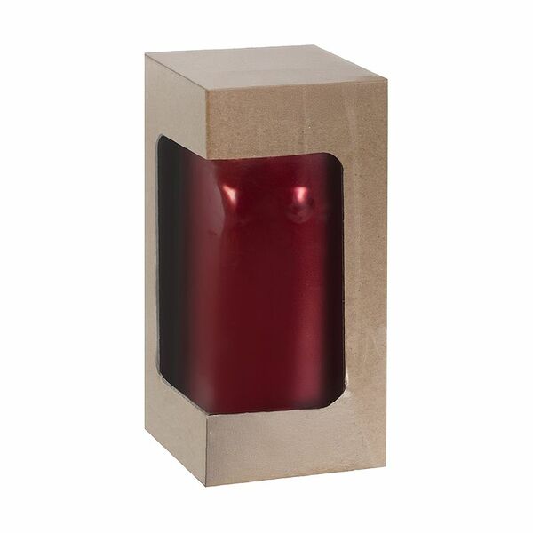 Свеча столб лакированный, 50х100 мм, в ассортименте