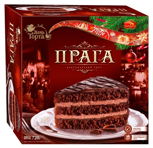 

Торт День торта Черёмушки Прага 720 г