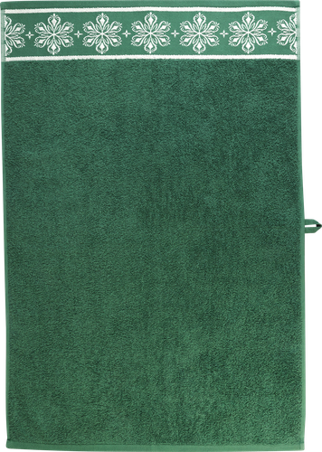

Полотенце махровое Homeclub Christmas Traditions темно-зеленое 50 х 70 см