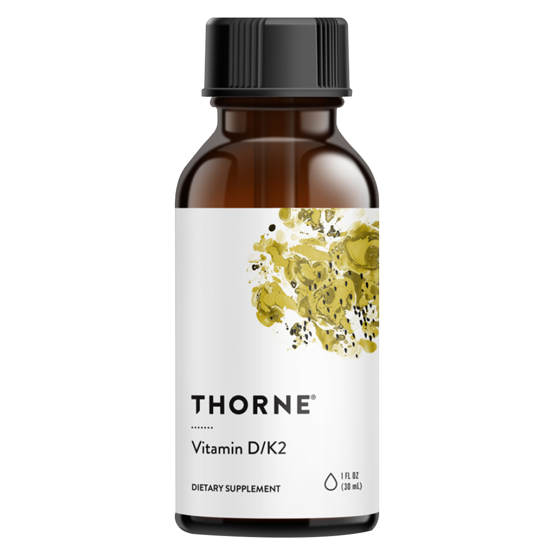 

БАД Thorne Research Витамин D+K2 30 мл, США
