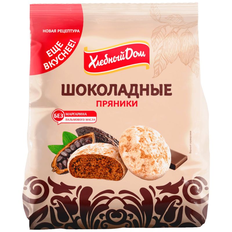 

Пряники Хлебный дом Шоколадные 300 г