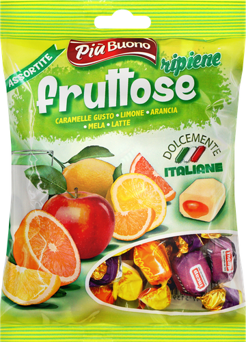 

Леденцы Piu Buono Фруктовое ассорти 175 г