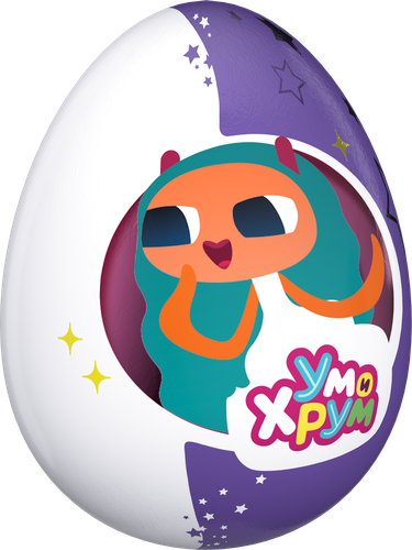 

Яйцо шоколадное Шоки-токи Ум Хрум с подарком-сюрпризом 20 г