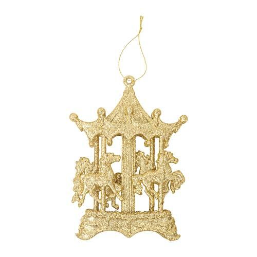 Украшение на елку Карусель 15 см цвет в ассортименте 1 шт.