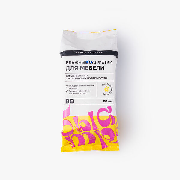 Салфетки влажные для мебели