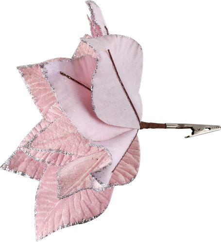 

Украшение елочное Homeclub Пуансеттия вельвет 25 см., 1 шт в ассортименте