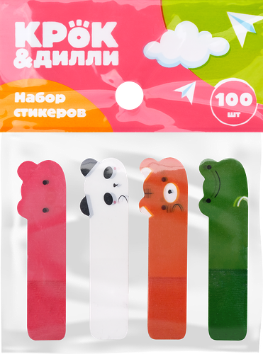 Стикеры Крок&Дилли Крок 4,5x1,2см