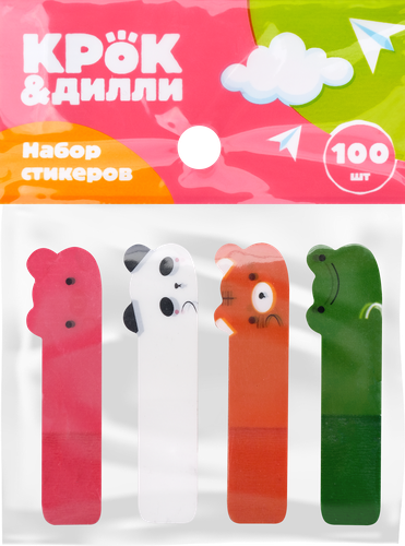 

Стикеры Крок&Дилли Крок 4,5x1,2см