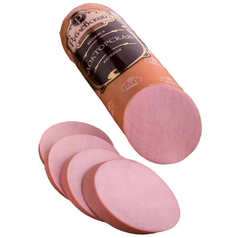 

Колбаса Рублевский Докторская вареная вес